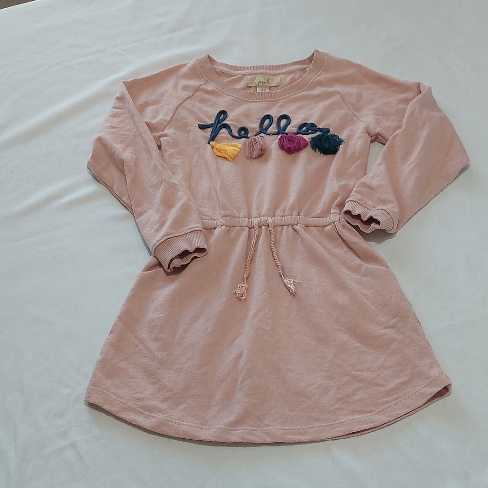 Peek Blush Pink Knit Top Size 4/5